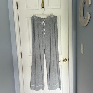 GAP GapBody Women's Modal Pajama Pants L Tall - Heather Gray NWT